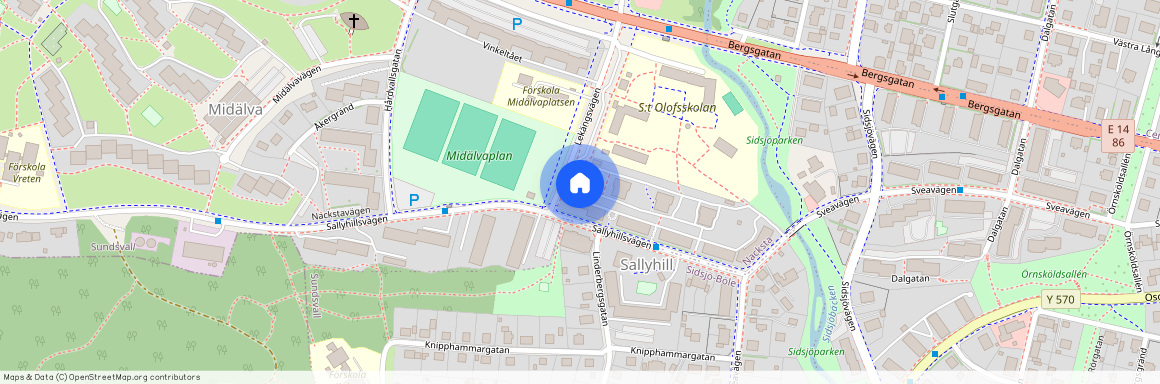 Köpstaden, Sundsvall, Västernorrland, Sallyhillsvägen 22