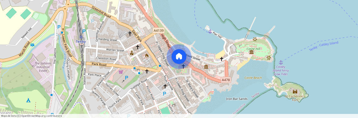 Wellington House High Street Tenby Pembrokeshire, SA70