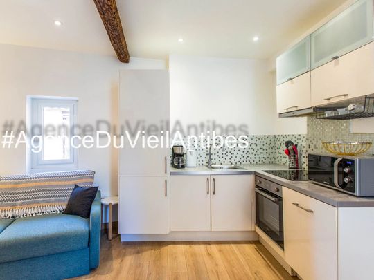 VIEIL ANTIBES - 2p de 33 m² loué meublé pour 4 ou 6 mois - Photo 1