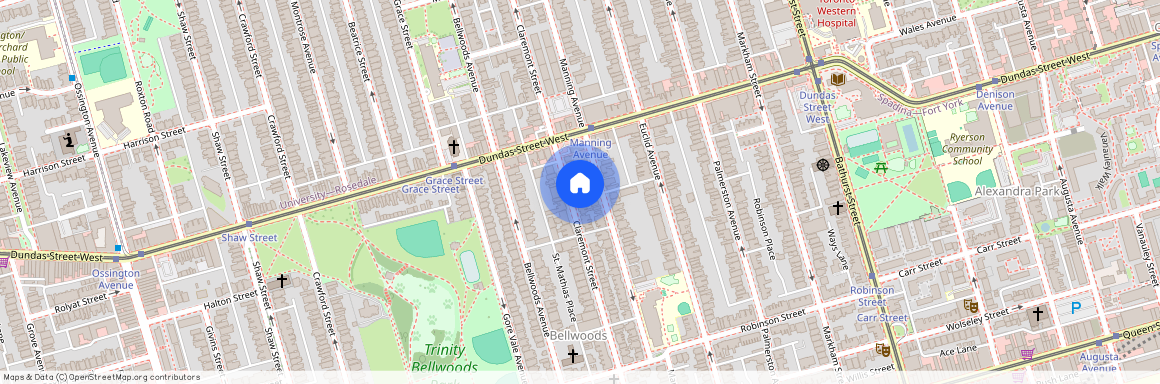 149 Claremont Street, 1, Toronto, ON M6J 2M7