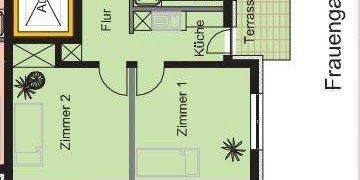 Zweizimmerwohnung im Zentrum mit Fahrstuhl und TOP Ausstattung - Photo 3