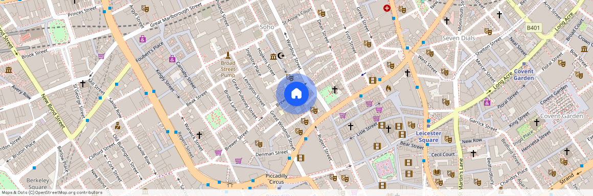 Rupert Street, Soho, W1D