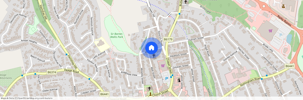 Wood Street, Ripley, Derbyshire, DE5