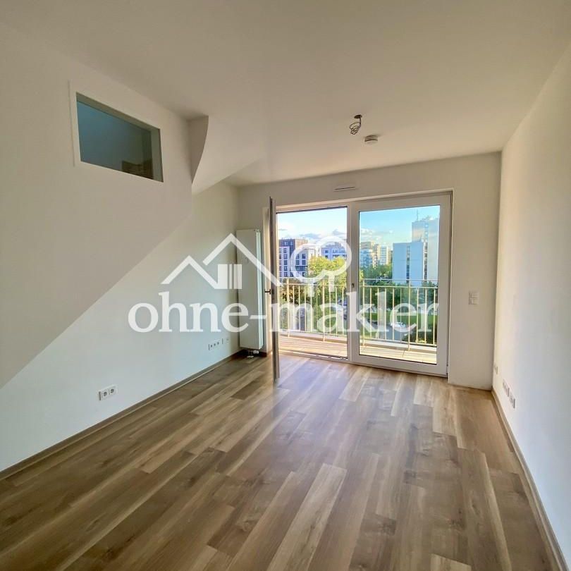 Lichtdurchflutetes unmöbliertes WG-Zimmer (16 qm) mit Balkon & Duschbad in stilvoller Maisonette - Foto 1