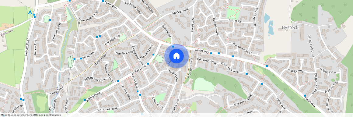 Redwood close, Exmouth, EX8