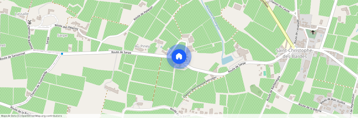 33330, Saint-Christophe-Des-Bardes