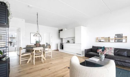 Moderne 3-værelses lejlighed med udsigt over fjorden - Foto 2