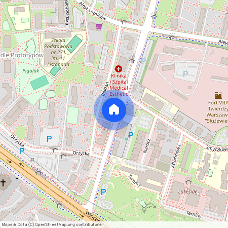 Górny Mokotów, Mokotów, M., Modzelewskiego, Warszawa