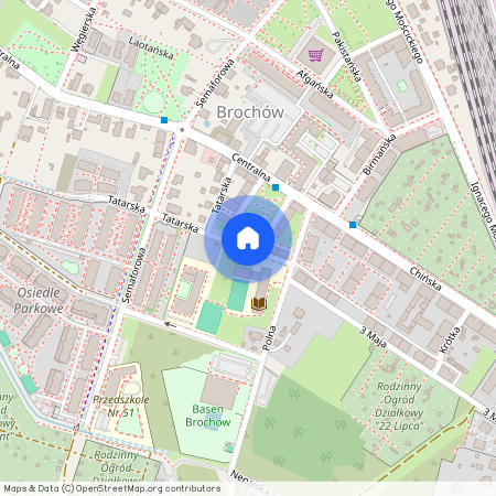 ul. Tatarska, Brochów, Krzyki, Wrocław, dolnośląskie