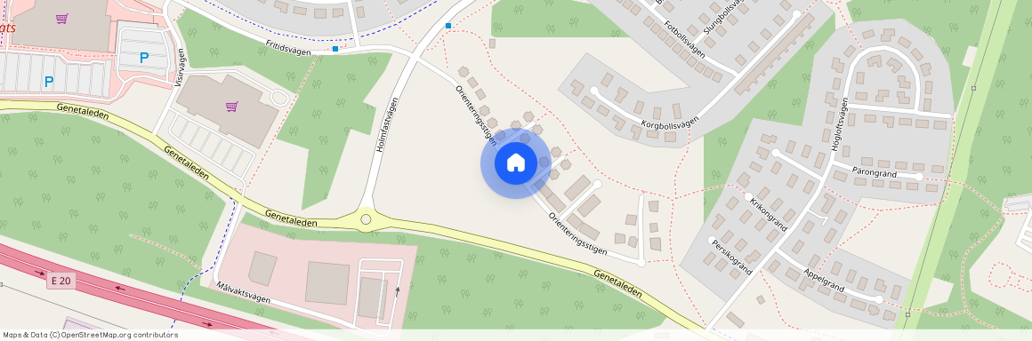 Orinteringsstigen, Södertälje