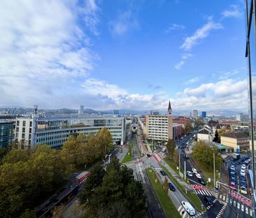 Lichtdurchflutete 3-Zimmer-Wohnung mit Loggia und Ausblick – Ihr Zu... - Photo 2