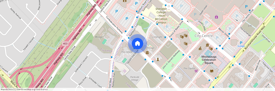 430 Square One Drive #420, Mississauga, City Centre