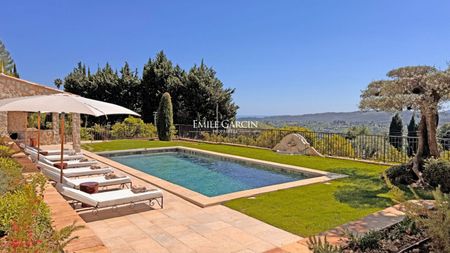 Saint Paul De Vence, Cote d'Azur villa à louer, 5 chambres doubles, piscine - Photo 5