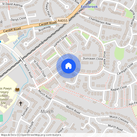 Castle Drive, The Parade, Dinas Powys