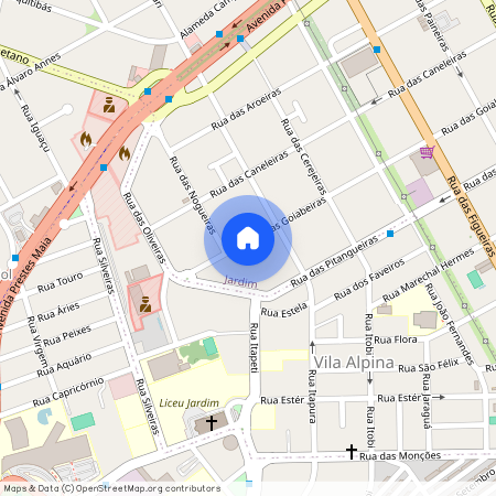Rua, das Goiabeiras, 761, Jardim, Santo André