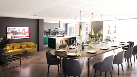 Rent in the newly created Thames Quarter building. Two bedroom furnished apartment on the 2nd floor - Photo 5