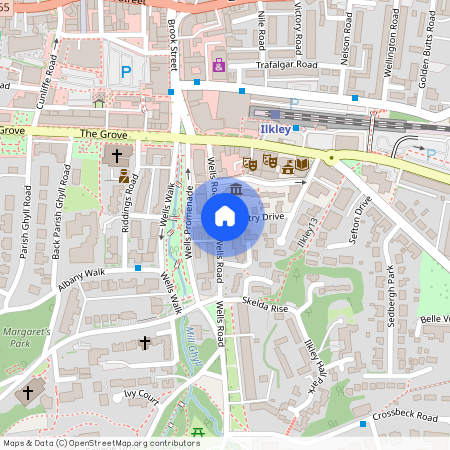 Brookside, Ilkley, West Yorkshire, LS29 9LH, Wells Walk