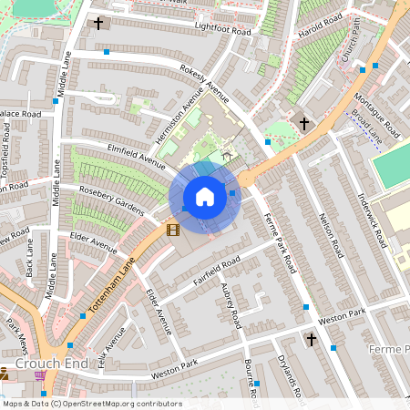 Tottenham Lane, Crouch End, London, N8