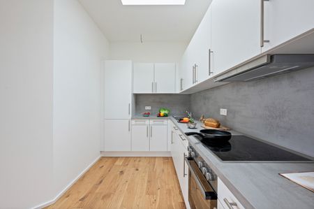 *ERSTBEZUG* Traumhafte 2-Zimmer Wohnung mit eigenem Gartenanteil direkt in Flussnähe sucht Sie! - Photo 4