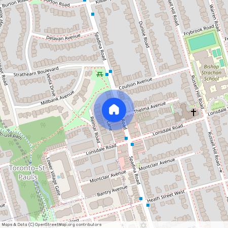 448 Spadina Rd, Toronto, ON M5P 2W4, Toronto, Ontario M5P 2W4