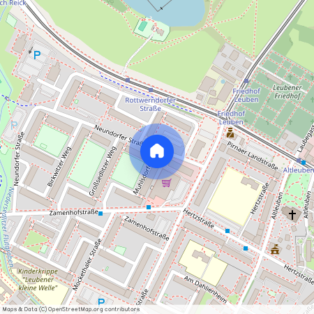 Mühlsdorfer Weg 1, 01257 Dresden OT Leuben mit Dobritz-Süd