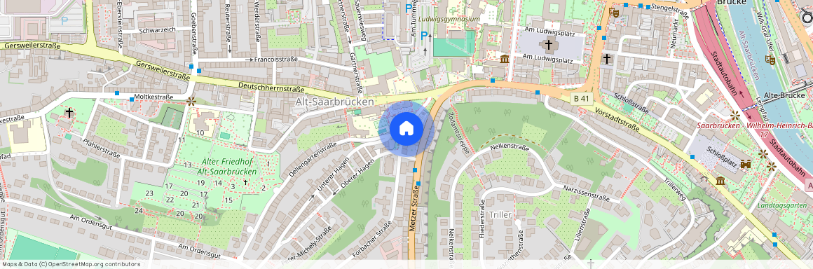 Forbacherstr. 1a, 66117 Saarbrücken-Mitte - Alt-Saarbrücken