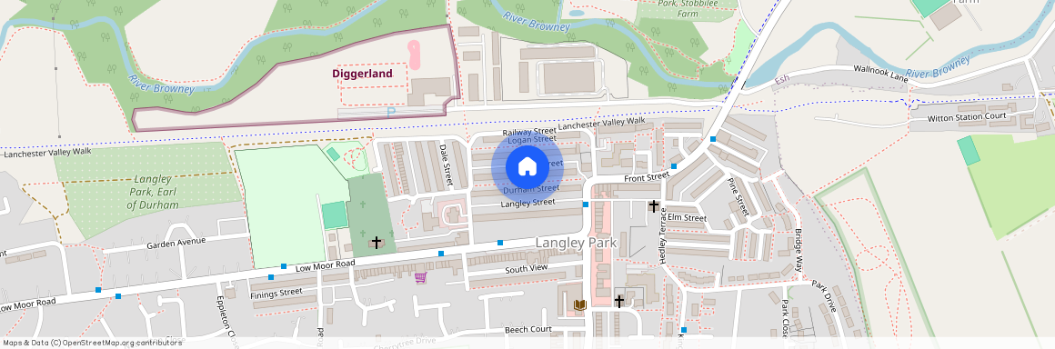 George Street, Langley Park, Durham, County Durham, DH7