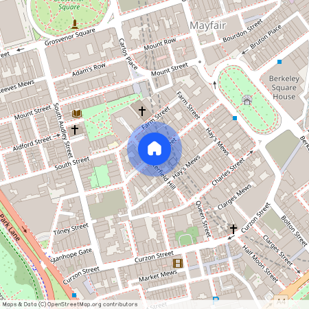 Hill Street, London, W1J