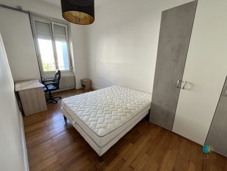 1 Chambre meublée dans T5 - Quartier Gare / Musée d'art moderne - Photo 2