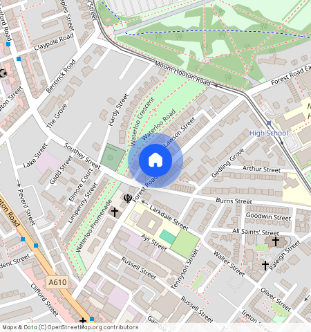 Flat 2, 50, Forest Road West, Nottingham, NG7 4EQ
