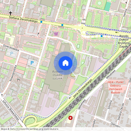 ul. Dionizego Czachowskiego, Śródmieście, Radom, mazowieckie