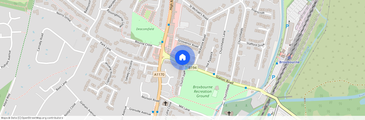 Station Road, Broxbourne EN10