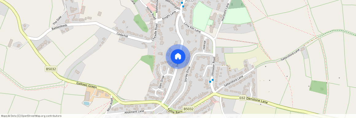 Dimble Lane, Alton, Stoke-On-Trent