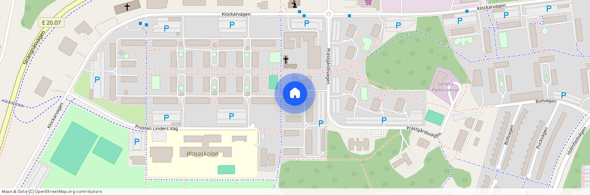 Geneta, Södertälje, Stockholm, Prästgårdsvägen 14