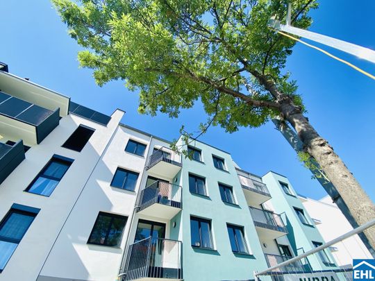 Modernste 1,5-Zimmerwohnung mit großem Garten und Terrasse! - Foto 1