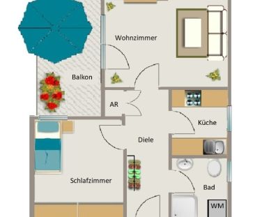 Nimrodstraße 26, 45699 Herten - Photo 2