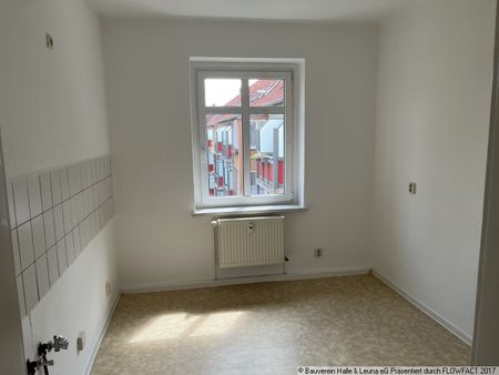 Wohnen im Süden von Halle! Ruhig aber trotzdem zentral gelegene 2 Raumwohnung mit Dusche - Foto 2