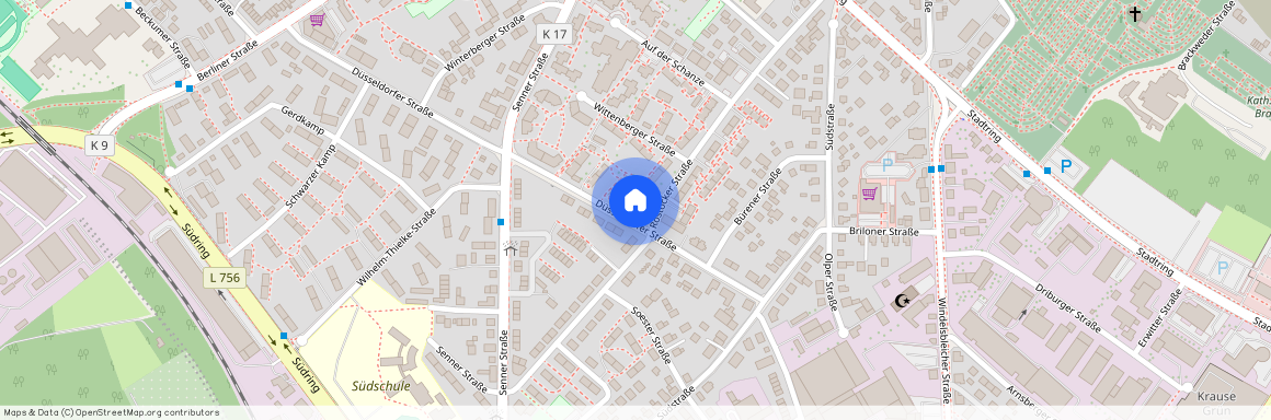 Düsseldorfer Straße 49, 33647 Bielefeld - Brackwede