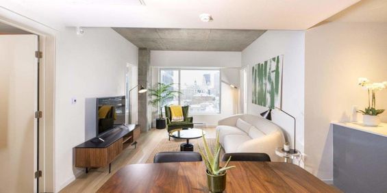 4 1/2 Dans Un Projet Locatif Moderne à Place Gare Viger - Photo 3