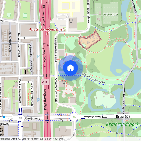 Staalmeesterslaan 219, Rembrandtpark-Noord, 1057NV, Amsterdam