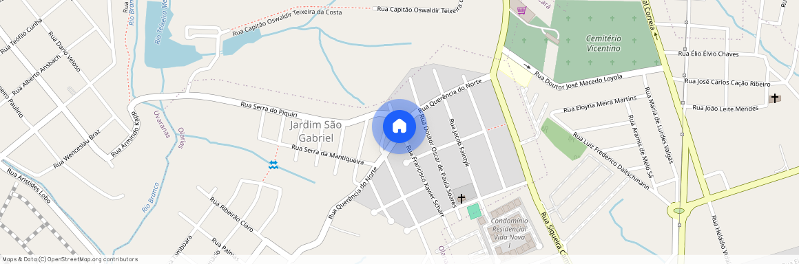 Rua Francisco Xavier Scharr, Uvaranas, Ponta Grossa