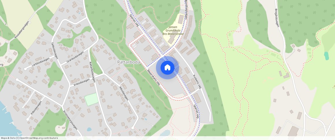 Bro, Stockholm, Upplandsbro, Sparres väg 18 E