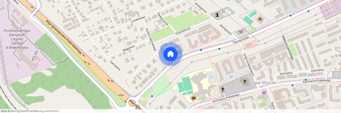 ul. Piotra Łodzińskiego, Nowe Miasto, Białystok, podlaskie