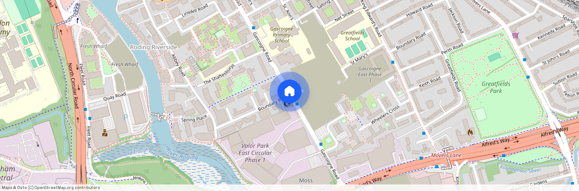 Boundary Road, Barking IG11