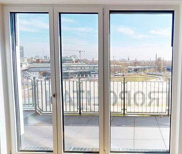 Erstbezug: Großzügige 3-Zimmerwohnung mit zwei Balkonen am Gleisdreieck - Foto 2