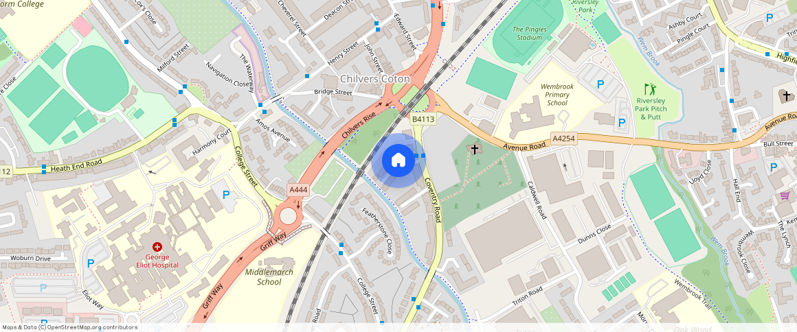 George Eliot Street, Nuneaton, CV11