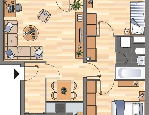 Neustart in Sicht? Diese Wohnung wird bald frei! - Photo 1