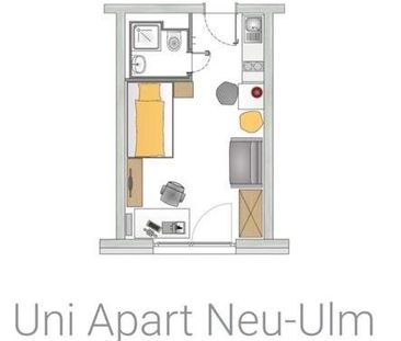 Wohnung UniApart Neu-Ulm - Foto 1