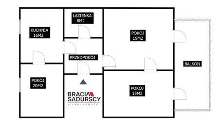 3 pokojowe, 85m2, Osiedle Na Stoku, - Фото 4