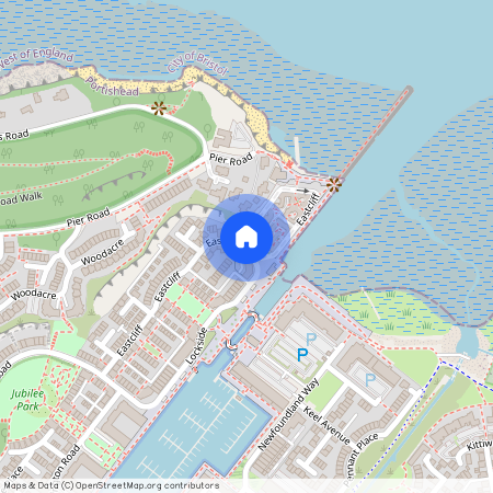 Eastcliff, Portishead, Bristol, Somerset, BS20